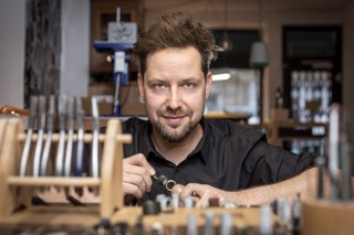 Jan Spille in seinem Atelier