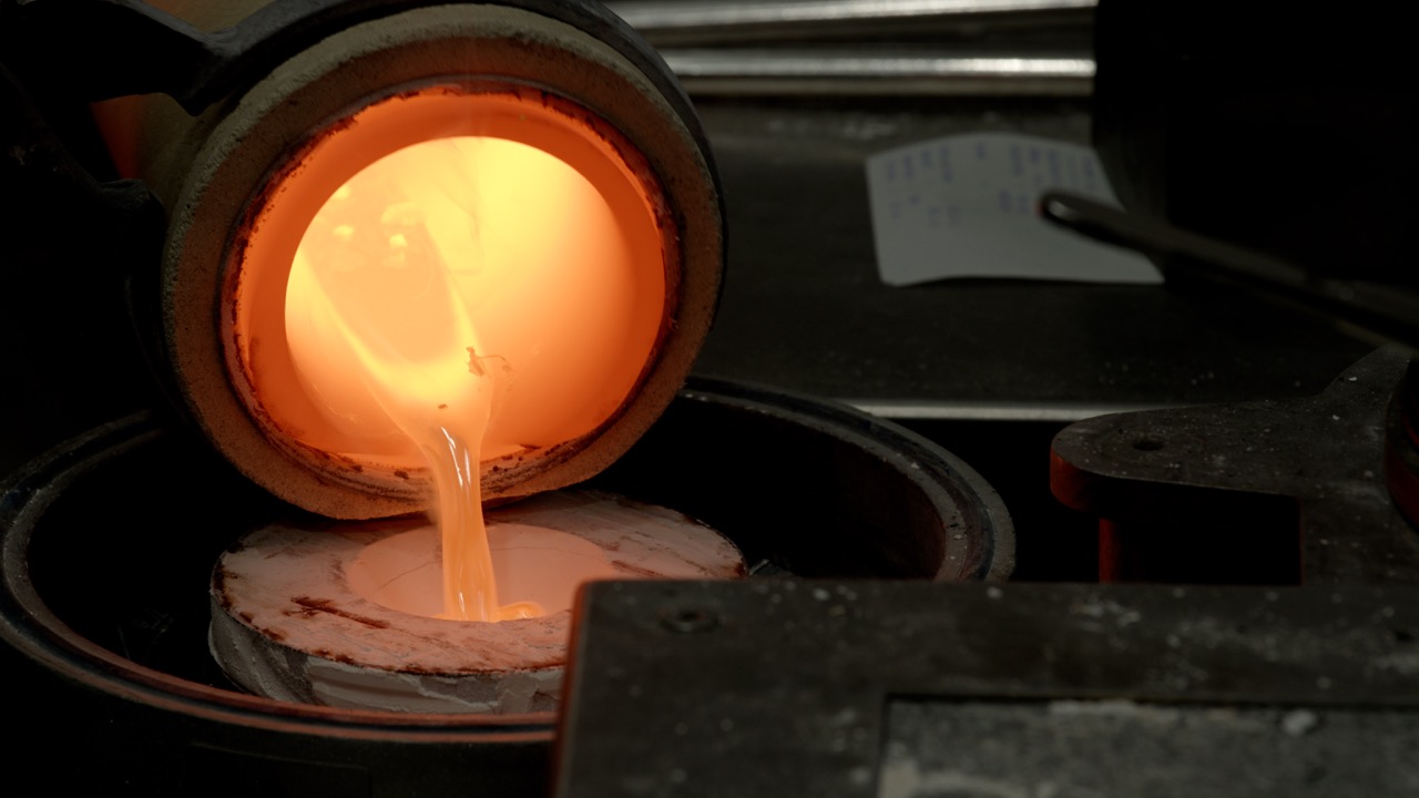 Casting Gold Process