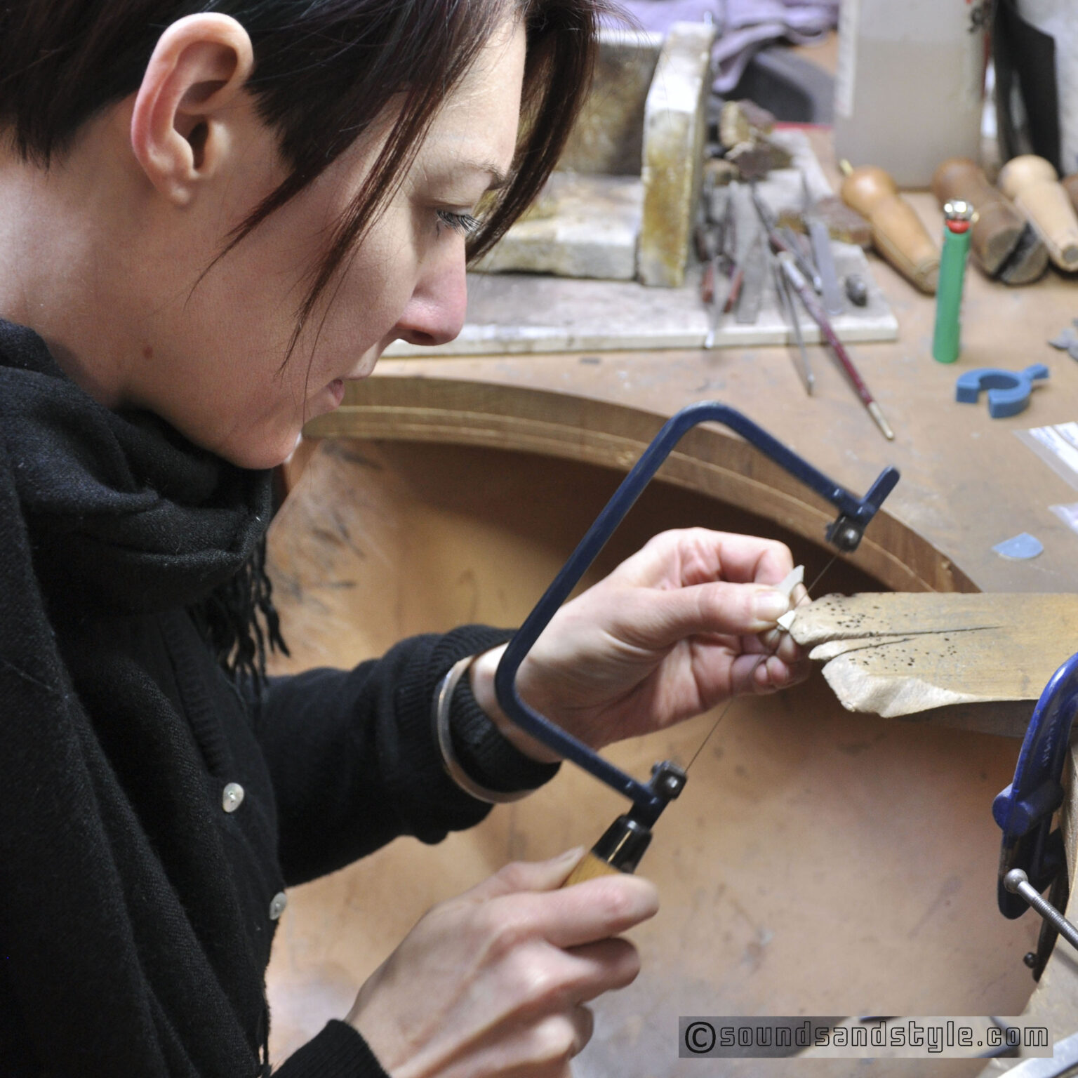 Saskia Shutt at the bench